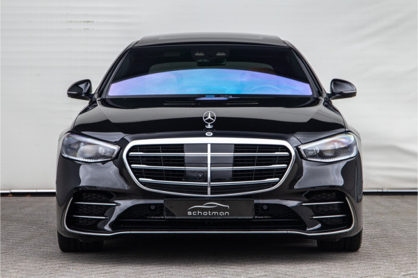 Mercedes-Benz S-Klasse 580 e 4MATIC Lang AMG Line Chauffeurspakket, Massage, Exclusive, Achterasbesturing