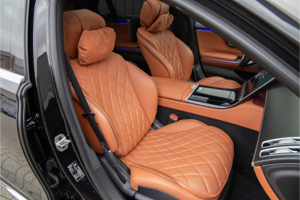 Mercedes-Benz S-Klasse 580 e 4MATIC Lang AMG Line Chauffeurspakket, Massage, Exclusive, Achterasbesturing