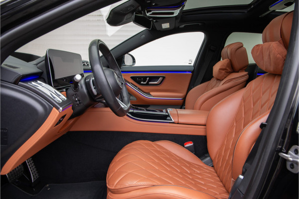 Mercedes-Benz S-Klasse 580 e 4MATIC Lang AMG Line Chauffeurspakket, Massage, Exclusive, Achterasbesturing