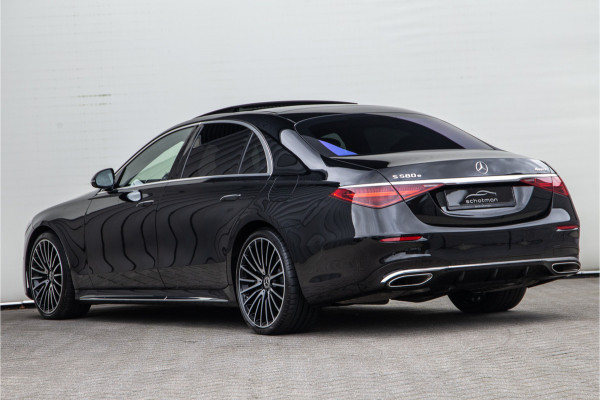 Mercedes-Benz S-Klasse 580 e 4MATIC Lang AMG Line Chauffeurspakket, Massage, Exclusive, Achterasbesturing