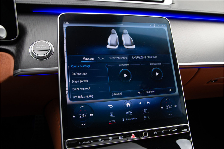 Mercedes-Benz S-Klasse 580 e 4MATIC Lang AMG Line Chauffeurspakket, Massage, Exclusive, Achterasbesturing