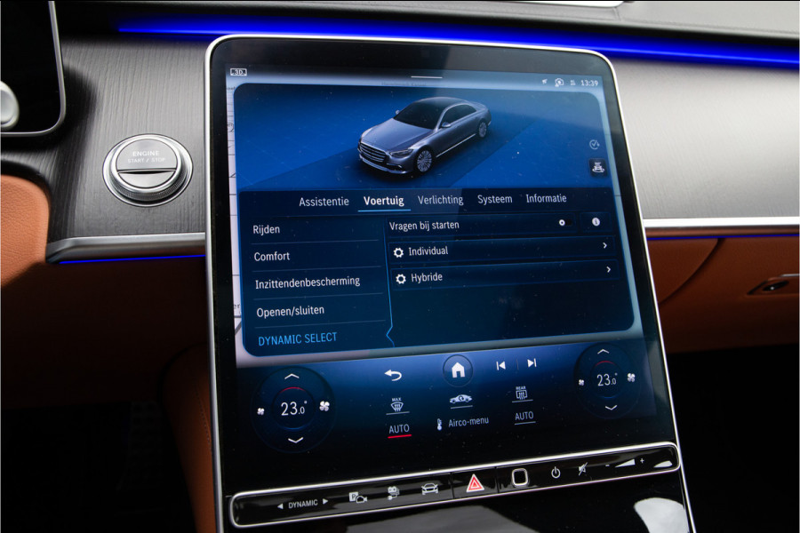 Mercedes-Benz S-Klasse 580 e 4MATIC Lang AMG Line Chauffeurspakket, Massage, Exclusive, Achterasbesturing