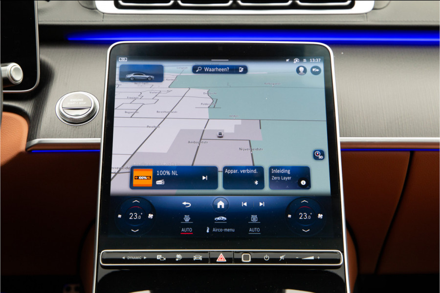 Mercedes-Benz S-Klasse 580 e 4MATIC Lang AMG Line Chauffeurspakket, Massage, Exclusive, Achterasbesturing