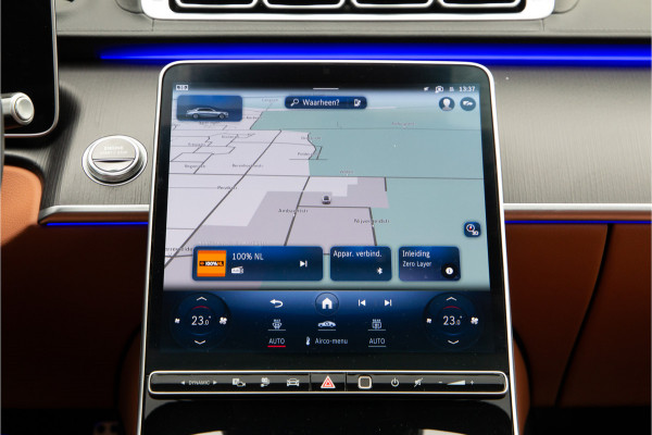 Mercedes-Benz S-Klasse 580 e 4MATIC Lang AMG Line Chauffeurspakket, Massage, Exclusive, Achterasbesturing