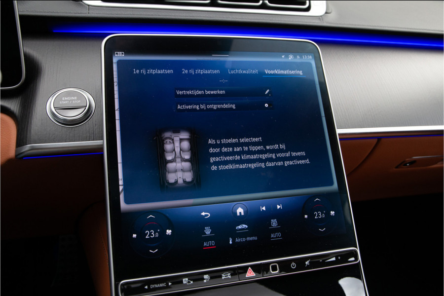 Mercedes-Benz S-Klasse 580 e 4MATIC Lang AMG Line Chauffeurspakket, Massage, Exclusive, Achterasbesturing