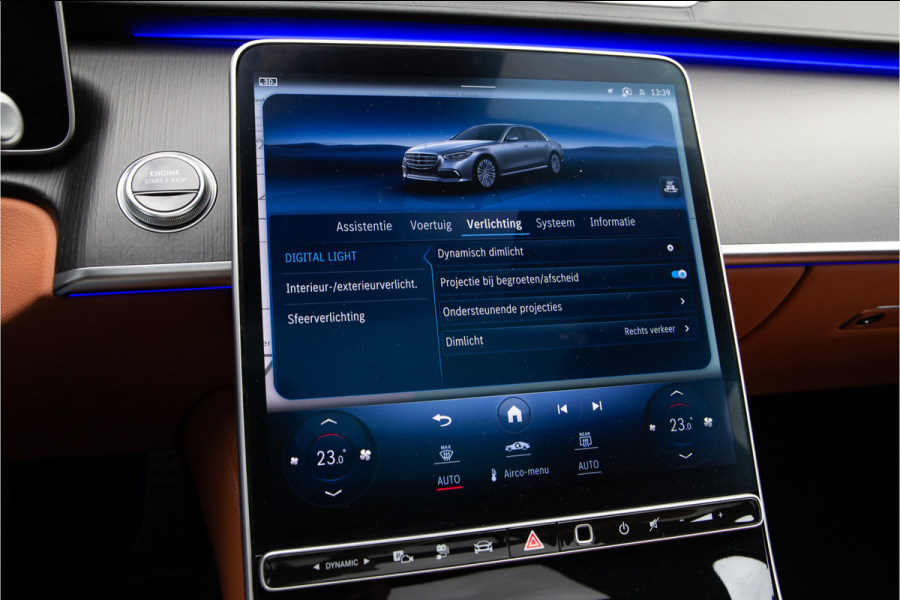 Mercedes-Benz S-Klasse 580 e 4MATIC Lang AMG Line Chauffeurspakket, Massage, Exclusive, Achterasbesturing