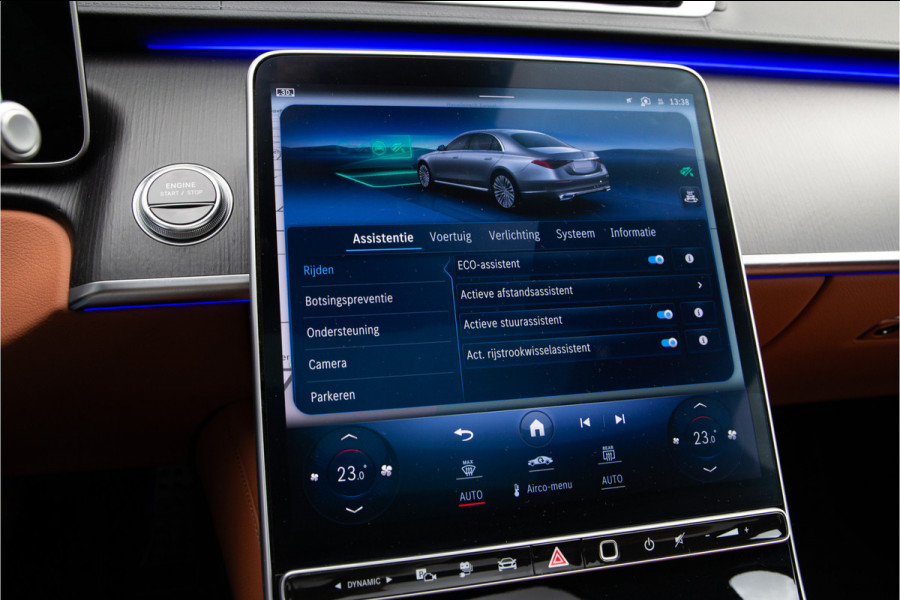 Mercedes-Benz S-Klasse 580 e 4MATIC Lang AMG Line Chauffeurspakket, Massage, Exclusive, Achterasbesturing