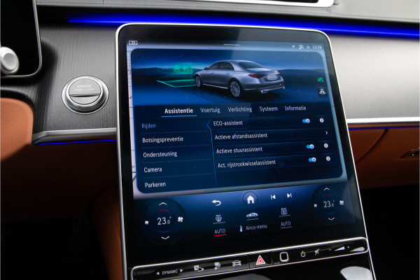 Mercedes-Benz S-Klasse 580 e 4MATIC Lang AMG Line Chauffeurspakket, Massage, Exclusive, Achterasbesturing