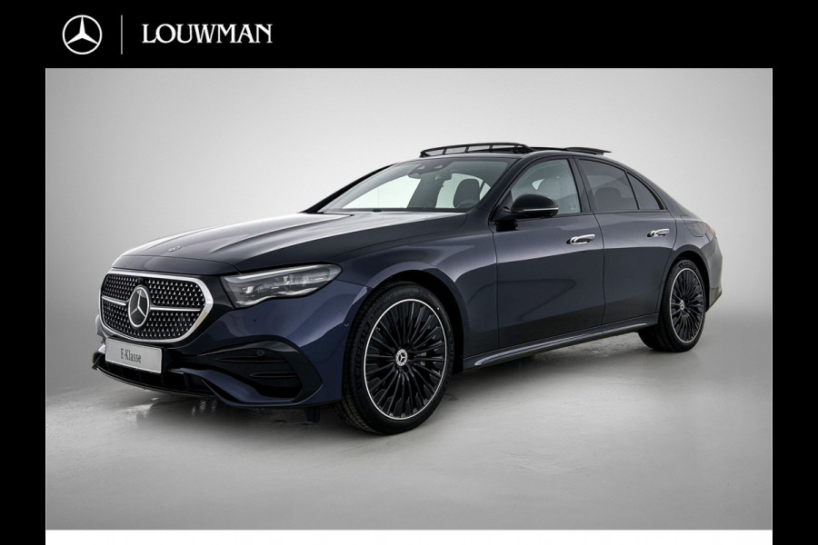 Mercedes-Benz E-Klasse 300 e Sport Edition | Premium pakket | Winterpakket | Nightpakket | Rijassistentiepakket Plus | 20 inch AMG velgen | Trekhaak | 360°-camera | MBUX Superscreen | Burmester® 4D sound system | Augmented Reality navigatie |