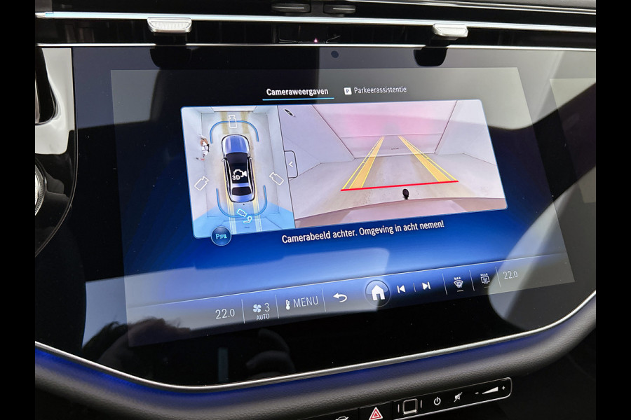 Mercedes-Benz E-Klasse 300 e Sport Edition | Premium pakket | Trekhaak | Leder pakket | Winter pakket | Stoelventilatie voor | Digital Light | 360° camera | Burmester® 4D surround sound system | MBUX Superscreen | Augmented Reality navigatie |