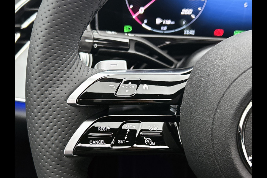 Mercedes-Benz E-Klasse 300 e Sport Edition | Premium pakket | Trekhaak | Leder pakket | Winter pakket | Stoelventilatie voor | Digital Light | 360° camera | Burmester® 4D surround sound system | MBUX Superscreen | Augmented Reality navigatie |