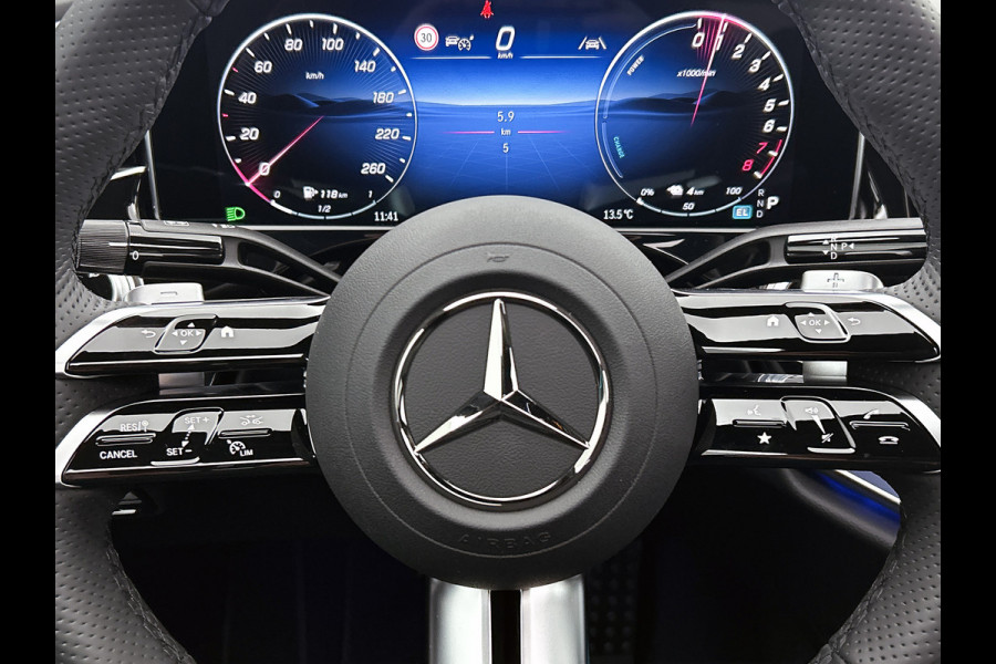 Mercedes-Benz E-Klasse 300 e Sport Edition | Premium pakket | Trekhaak | Leder pakket | Winter pakket | Stoelventilatie voor | Digital Light | 360° camera | Burmester® 4D surround sound system | MBUX Superscreen | Augmented Reality navigatie |