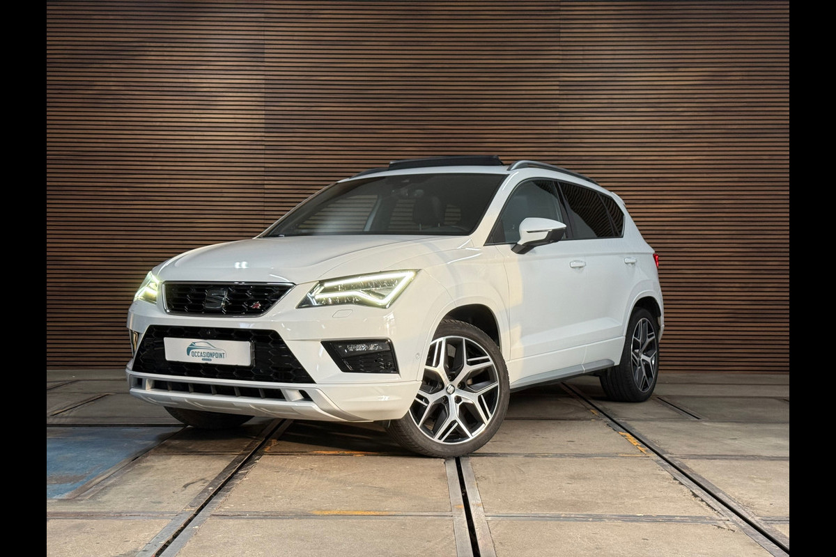 Seat Ateca 2.0 TSI FR 4DRIVE | Pano | Parkeerstuurassistent met Top View | Leder Pakket | Ambient | Exclusive Performance velgen |