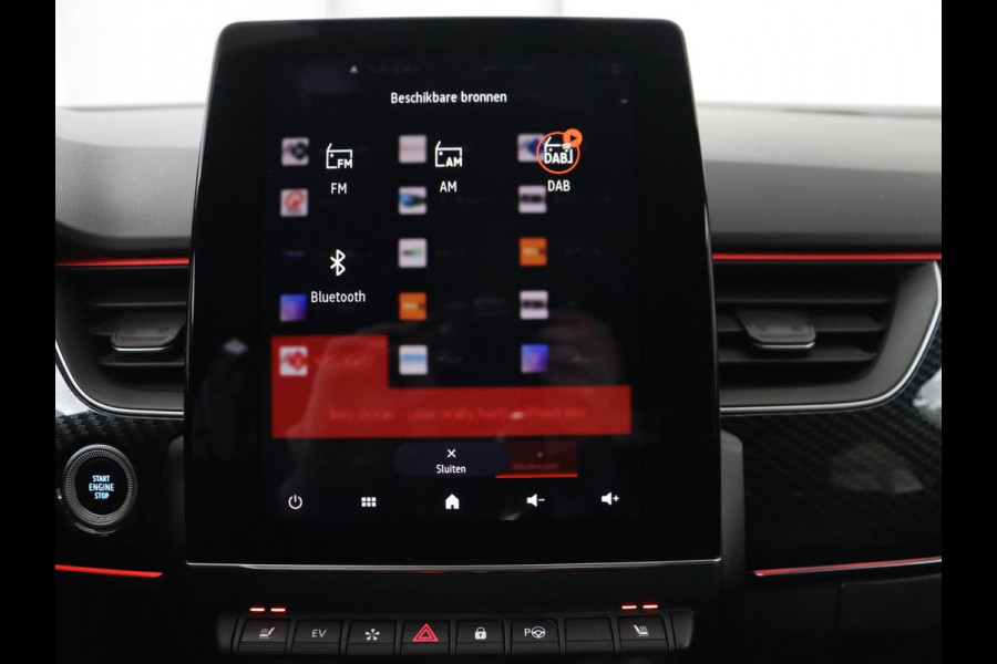 Renault Arkana 1.6 E-Tech Hybrid 145 R.S. Line | Leder/Alcantara | Stoelverwarming | Adaptive cruise | Camera | Carplay | Keyless | Park Assist | Full LED | Navigatie | File Assistent