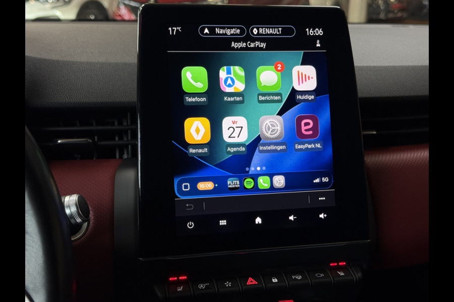 Renault Clio 1.3 TCe 130 Intens | Groot Navi | 360 | Stoel & Stuur verwarming | 17"| 100% Dealer onderhouden!