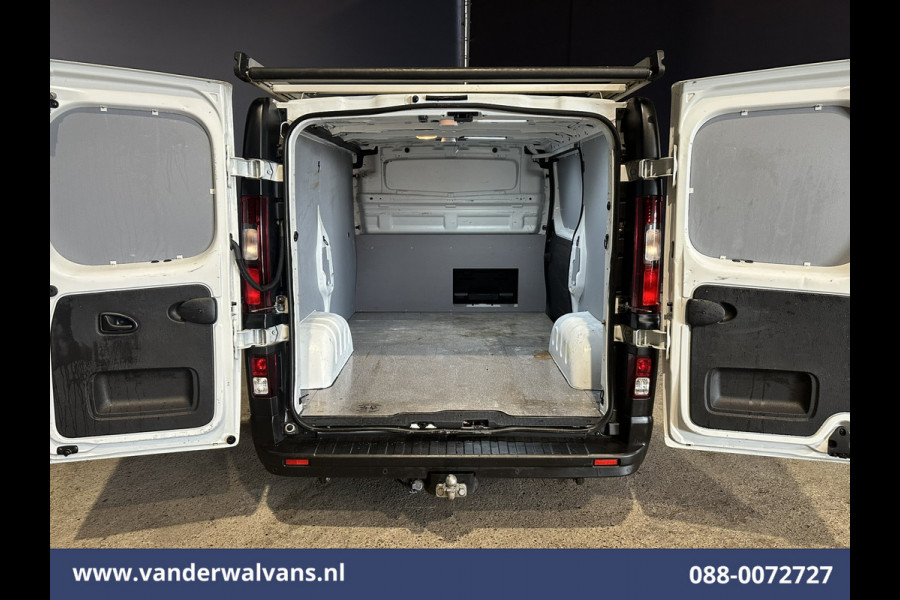 Renault Trafic 1.6 dCi 126pk L1H1 Euro6 Airco | Imperiaal | Navigatie | Cruisecontrol | Trekhaak Parkeersensoren, Bijrijdersbank