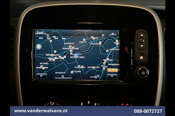 Renault Trafic 1.6 dCi 126pk L1H1 Euro6 Airco | Imperiaal | Navigatie | Cruisecontrol | Trekhaak Parkeersensoren, Bijrijdersbank