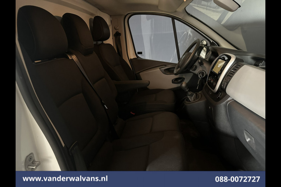 Renault Trafic 1.6 dCi 126pk L1H1 Euro6 Airco | Imperiaal | Navigatie | Cruisecontrol | Trekhaak Parkeersensoren, Bijrijdersbank