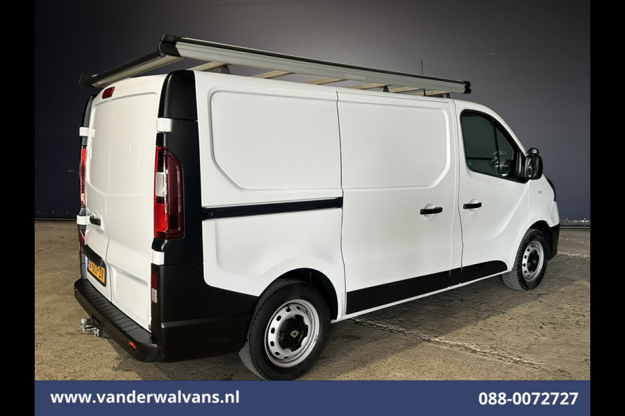 Renault Trafic 1.6 dCi 126pk L1H1 Euro6 Airco | Imperiaal | Navigatie | Cruisecontrol | Trekhaak Parkeersensoren, Bijrijdersbank