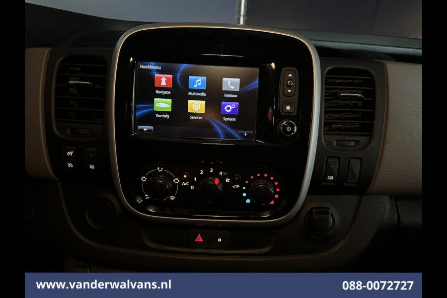 Renault Trafic 1.6 dCi 126pk L1H1 Euro6 Airco | Imperiaal | Navigatie | Cruisecontrol | Trekhaak Parkeersensoren, Bijrijdersbank