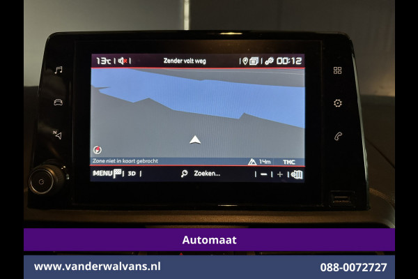 Citroën Berlingo 1.2 PureTech 130pk Automaat L1H1 Benzine Euro6 Airco | 3-Zits | 2x Zijdeur | Navigatie | Camera Apple Carplay, Android Auto, Cruisecontrol, Parkeersensoren, Bijrijdersbank