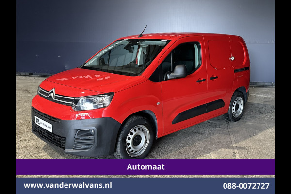 Citroën Berlingo 1.2 PureTech 130pk Automaat L1H1 Benzine Euro6 Airco | 3-Zits | 2x Zijdeur | Navigatie | Camera Apple Carplay, Android Auto, Cruisecontrol, Parkeersensoren, Bijrijdersbank