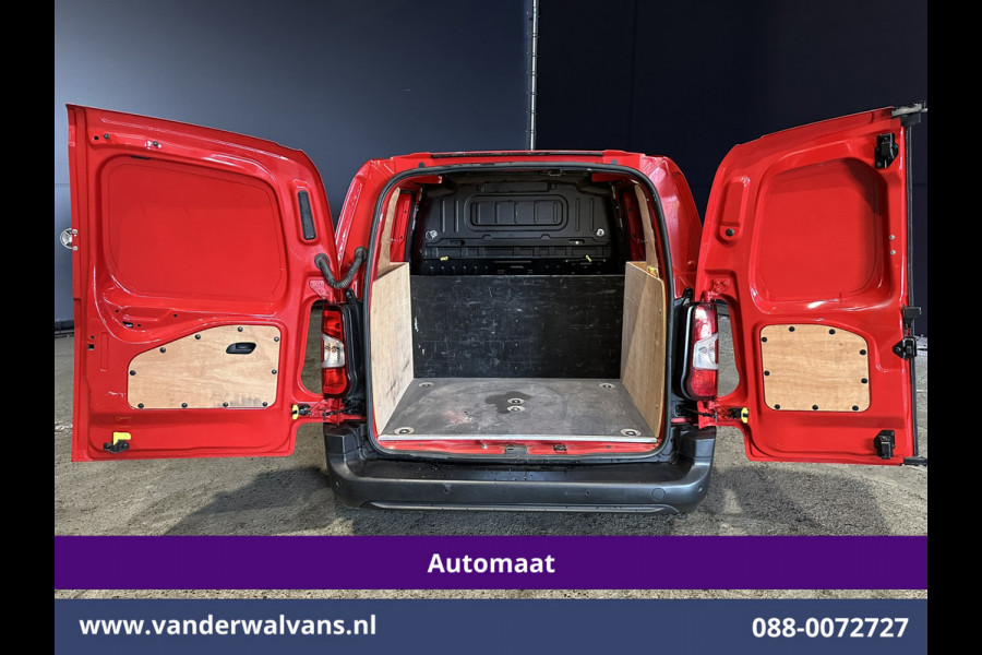 Citroën Berlingo 1.2 PureTech 130pk Automaat L1H1 Benzine Euro6 Airco | 3-Zits | 2x Zijdeur | Navigatie | Camera Apple Carplay, Android Auto, Cruisecontrol, Parkeersensoren, Bijrijdersbank