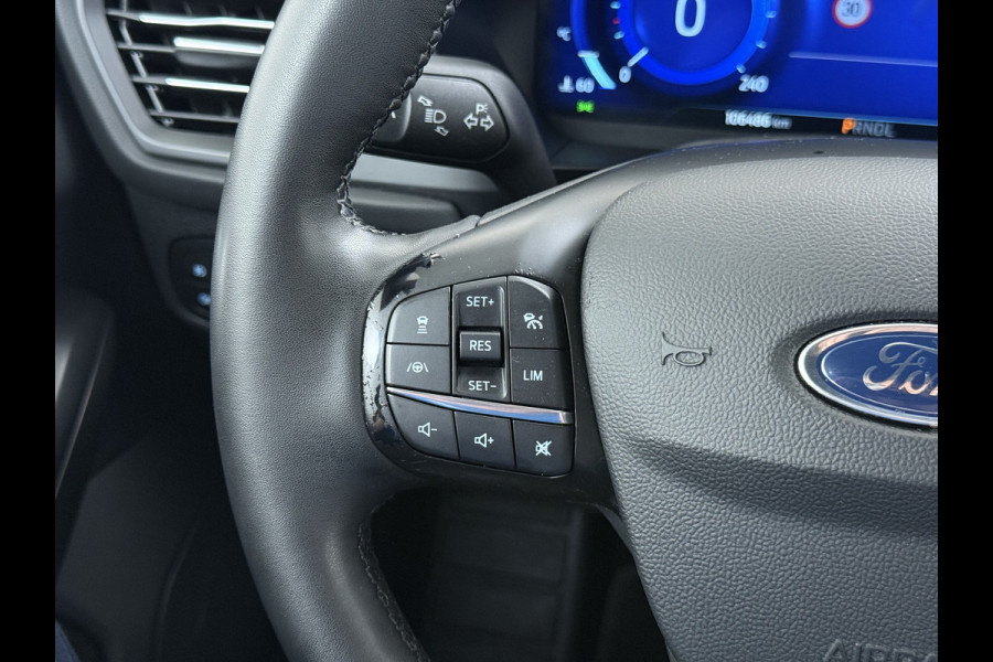 Ford FOCUS Wagon 1.5T 150PK AUT-8 Active X Navi Head-Up Adaptive Cruise Camera Apple Carplay Android Virtual-Cockpit Pdc Ecc Sport Stoelen Busine Elek.Achterklep Privacy Glas Led Isofix Wifi DAB Park-Asist Dodehoek-Asist Lane Assist Virtual Cockpit Keyless 1e Eigenaar Dealeronderhouden orig.NLse auto € 39.000 nieuw!  1.500KG trekvermogen