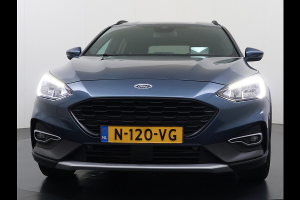 Ford FOCUS Wagon 1.5T 150PK AUT-8 Active X Navi Head-Up Adaptive Cruise Camera Apple Carplay Android Virtual-Cockpit Pdc Ecc Sport Stoelen Busine Elek.Achterklep Privacy Glas Led Isofix Wifi DAB Park-Asist Dodehoek-Asist Lane Assist Virtual Cockpit Keyless 1e Eigenaar Dealeronderhouden orig.NLse auto € 39.000 nieuw!  1.500KG trekvermogen