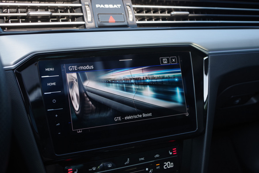 Volkswagen Passat Variant 1.4 TSI PHEV GTE 218 PK BNS, Panoramadak, Head-Up, Leder, Memory, Massage, 4 x Stoelverwarming