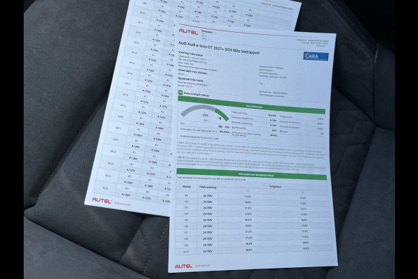 Audi e-tron GT RS 93 kWh 598PK! | SOH 89% | KEMORAGRIJS| STOELVERWARMING| ACHTERBANK VERWARMD| BANG & OLUFSEN| MATRIX LASER | DODE HOEK| PANORAMADAK| 360 CAMERA| HEAD-UP DISPLAY | NACHTZICHT ASSISTENT