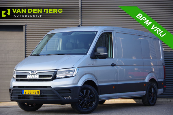 MAN TGE 3.140 35 2.0 L3H2 140PK AUT. LED, TREKHAAK, CAMERA, APPLE CARPLAY/ANDROID AUTO, CRUISE, VOORRUIT VERWARMING
