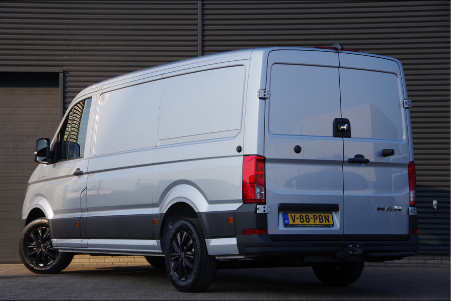 MAN TGE 3.140 35 2.0 L3H2 140PK AUT. LED, TREKHAAK, CAMERA, APPLE CARPLAY/ANDROID AUTO, CRUISE, VOORRUIT VERWARMING