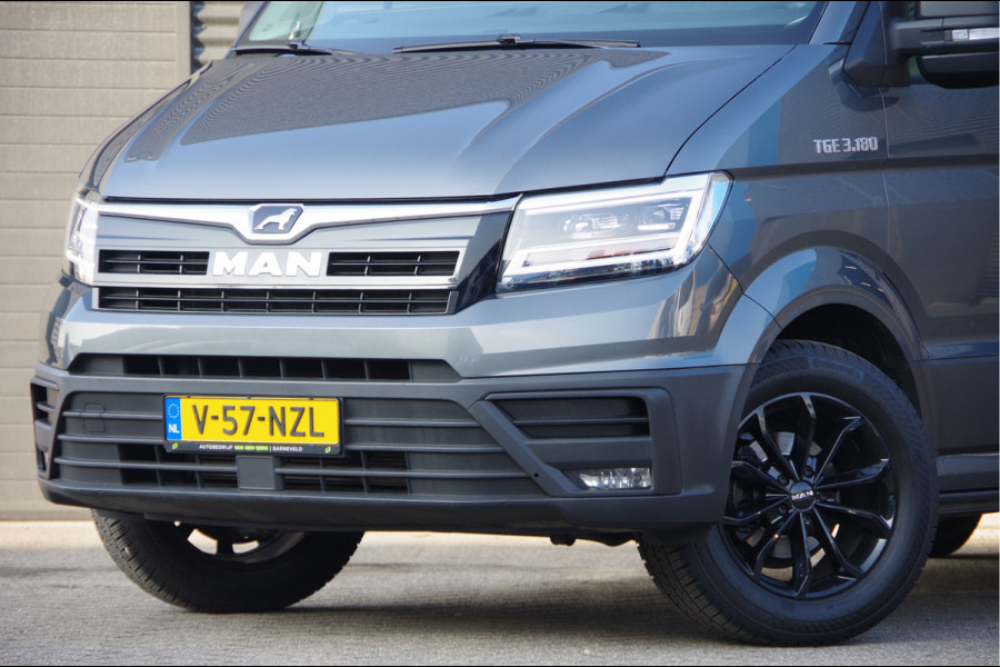 MAN TGE 3.180 35 2.0 3-ZITS, 177PK AUT. LED, TREKHAAK, CAMERA, GEV. STOEL, CRUISE, CLIMA, APPLE CARPLAY/ANDROID AUTO