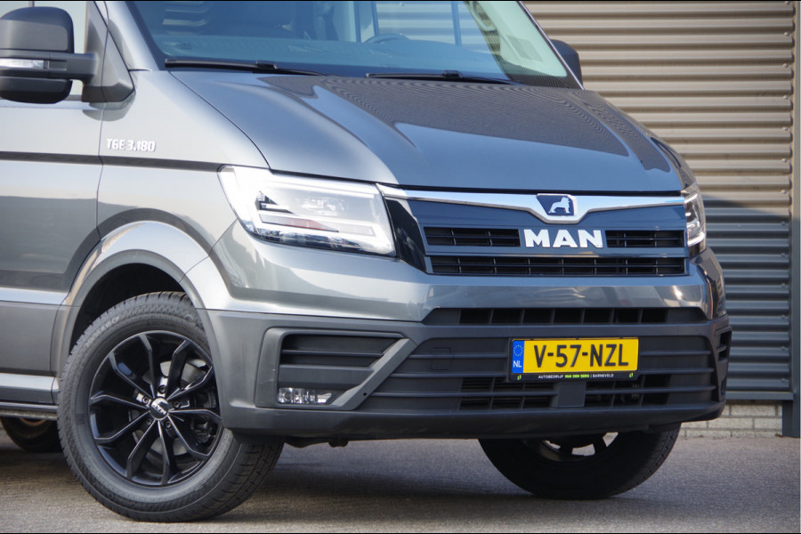 MAN TGE 3.180 35 2.0 3-ZITS, 177PK AUT. LED, TREKHAAK, CAMERA, GEV. STOEL, CRUISE, CLIMA, APPLE CARPLAY/ANDROID AUTO