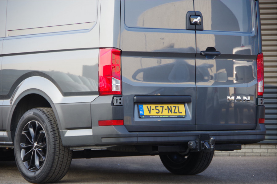 MAN TGE 3.180 35 2.0 3-ZITS, 177PK AUT. LED, TREKHAAK, CAMERA, GEV. STOEL, CRUISE, CLIMA, APPLE CARPLAY/ANDROID AUTO