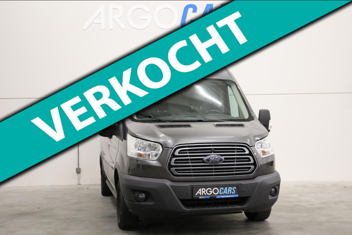 Ford Transit 330 2.0 TDCI L2/H2 AIRCO CRUISE CONTROL TREKHAAK PDC GRIJS LEASE V/A € 122,- p.m. INRUIL MOGELIJK