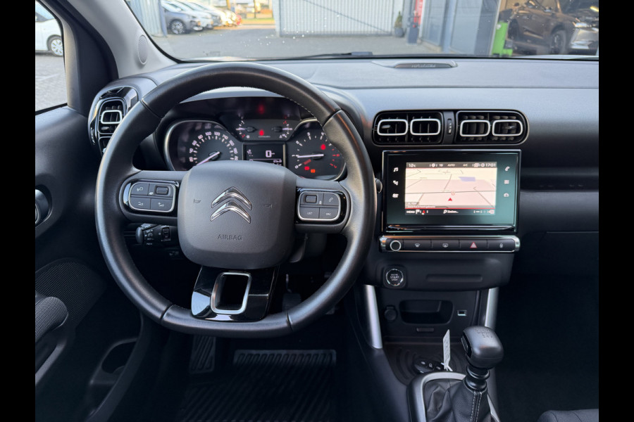 Citroën C3 Aircross 110pk Shine (Camera - Keyless Entry - HiFi - Parkeersensoren V+A - 17"incl 4S - Automatische Airco - Navigatie - Apple Carplay)
