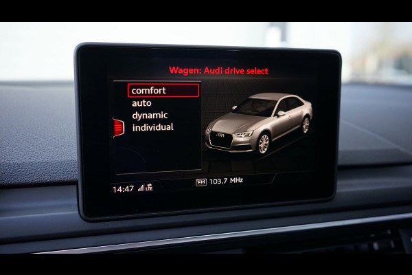 Audi A4 Limousine 1.4 TFSI Sport AUTOMAAT-ALCANTARA-AMBIANCE-CLIMA-CRUISE-DRIVE SELECT-FULL LED-KEYLESS-NAVIGATIE