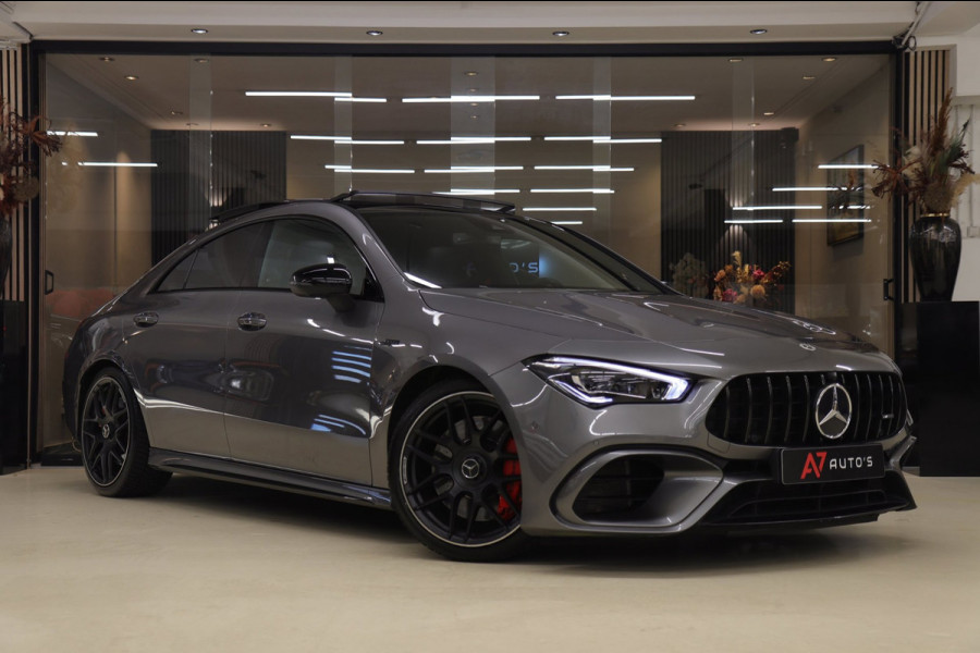 Mercedes-Benz CLA-Klasse AMG 45 S 4MATIC+ PANO/360CAM/BURM/MEMORY/SPORT/BOMVOL