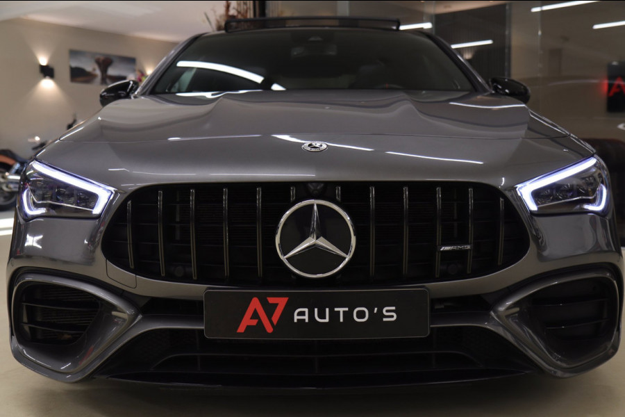 Mercedes-Benz CLA-Klasse AMG 45 S 4MATIC+ PANO/360CAM/BURM/MEMORY/SPORT/BOMVOL