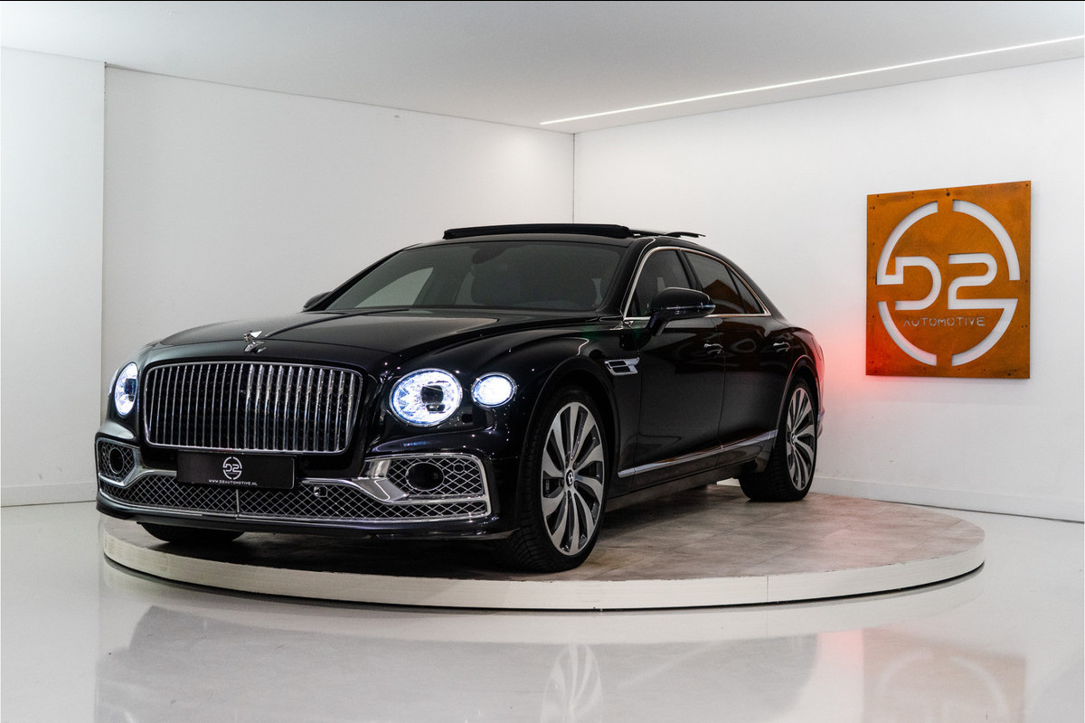 Bentley Flying Spur 2.9 V6 Hybrid Mulliner 544PK | Pano | B&O | Night | Luchtvering | Garantie