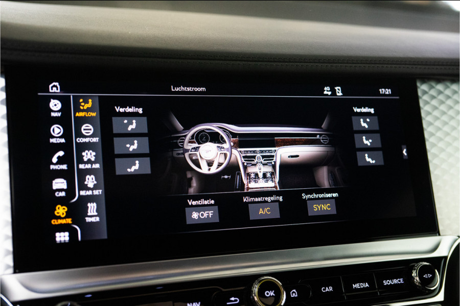 Bentley Flying Spur 2.9 V6 Hybrid Mulliner 544PK | Pano | B&O | Night | Luchtvering | Garantie