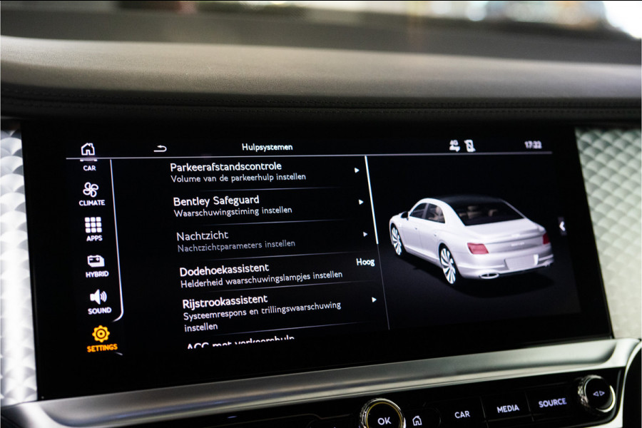 Bentley Flying Spur 2.9 V6 Hybrid Mulliner 544PK | Pano | B&O | Night | Luchtvering | Garantie