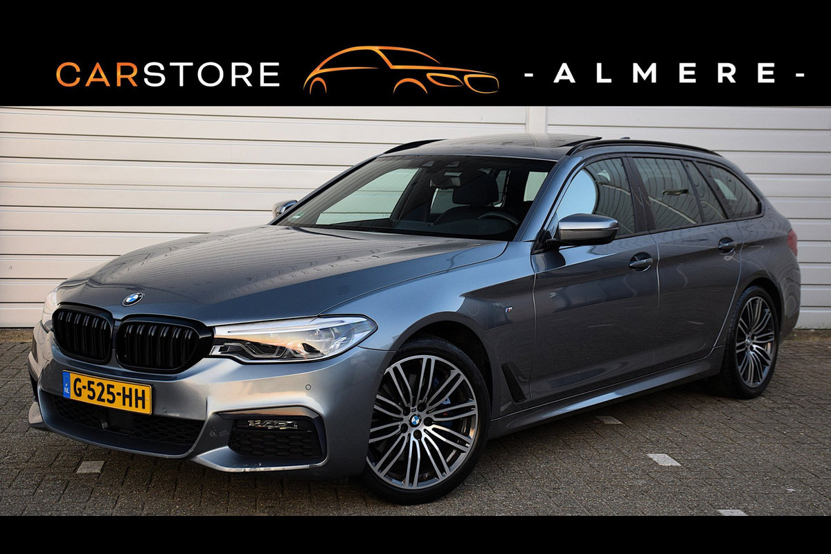 BMW 5 Serie Touring 530i High Executive*M-pakket*Pano*Trekhaak*Stoelventilatie*132Dkm*2019*