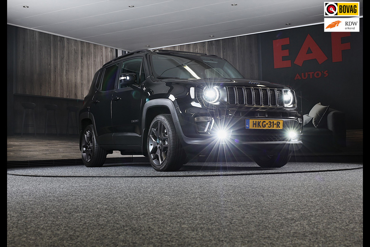 Jeep Renegade 4xe 240 Plug-in Hybrid Electric S / Aut / Navi / Cruise / Camera / Leder / Open Panoramadak / Led / Pdc / 19 Inch