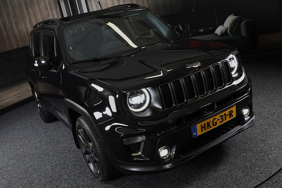 Jeep Renegade 4xe 240 Plug-in Hybrid Electric S / Aut / Navi / Cruise / Camera / Leder / Open Panoramadak / Led / Pdc / 19 Inch