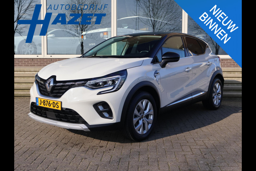 Renault Captur 1.0 TCe 100 PK TWO TONE INTENS + CARPLAY | SFEERVERLICHTING | TREKHAAK