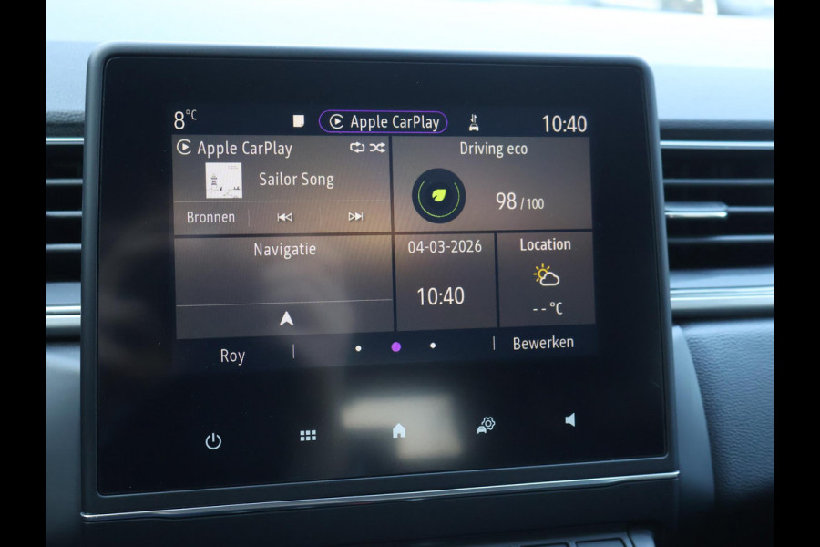 Renault Captur 1.0 TCe 100 PK TWO TONE INTENS + CARPLAY | SFEERVERLICHTING | TREKHAAK