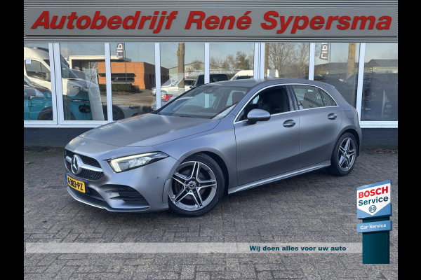 Mercedes-Benz A-Klasse 160 Business Solution AMG Pakket Mountain Gray Metallic! | Stoelverwarming | Apple Carplay | Lane Assist